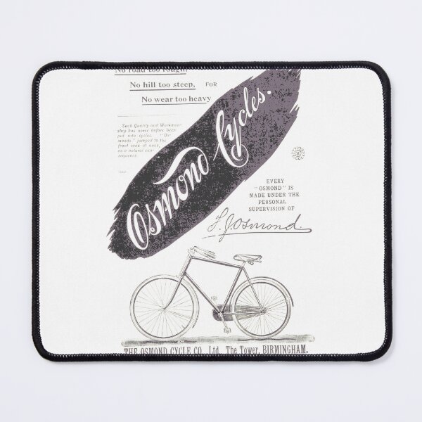 Item preview, Victorian Osmond Cycles Bicycle Ad designed and sold by Antique Science Press.