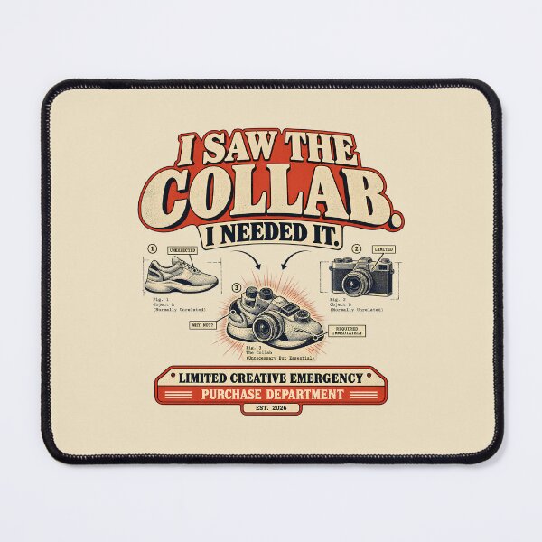 Item preview, I Saw the Collab I Needed It Vintage Collaboration Humor designed and sold by goldzilla.studio.