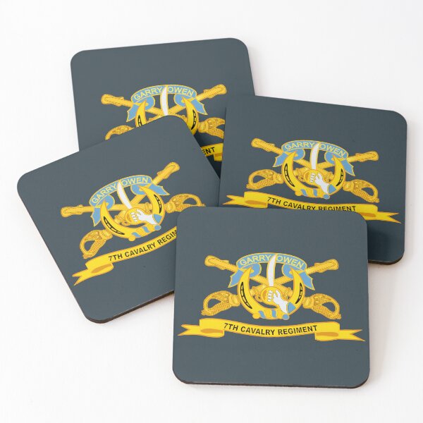 Item preview,  7Th Cavalry Regiment W Br - Ribbon 120 designed and sold by Tonysmint.