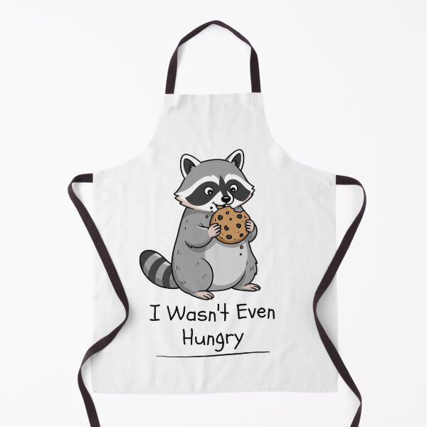 Item preview, I Wasn't Even Hungry Raccoon Design designed and sold by FlareCraftStudio.