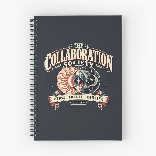 Item preview, The Collaboration Society Vintage Creative Emblem designed and sold by goldzilla.studio.
