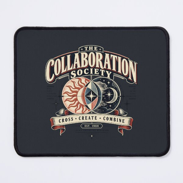 Item preview, The Collaboration Society Vintage Creative Emblem designed and sold by goldzilla.studio.