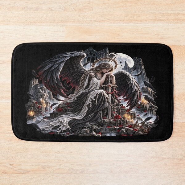 Item preview, Fallen Angel – Gothic Guardian of the Ruined Cathedral designed and sold by TroviTutto.