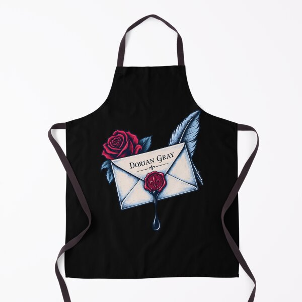 Item preview, Dorian Gray Sealed Letter with Rose and Quill designed and sold by Fenay Designs.