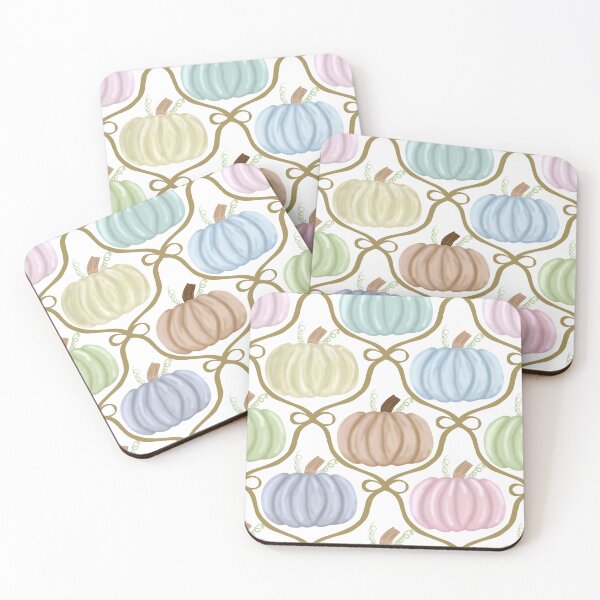 Item preview, Pastel Halloween Collection with Gold  Ribbon and Pumpkins designed and sold by Purposely Designed.