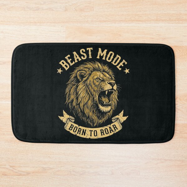 Item preview, Beast Mode Born to Roar | Roaring Lion Fitness designed and sold by MammothArt.