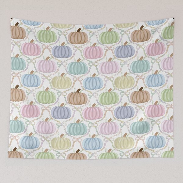 Item preview, Pastel Halloween Collection with Pastel Ribbon and Pumpkins designed and sold by Purposely Designed.