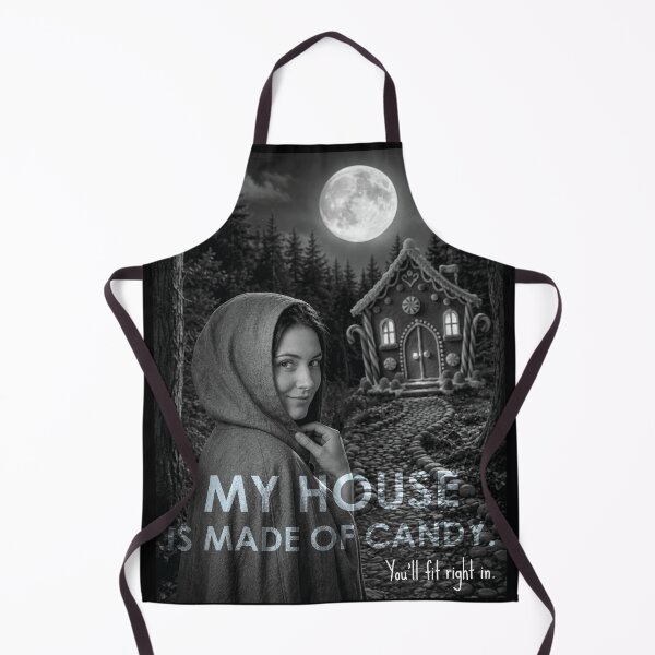 Item preview, Witch Hut Candy House Under Full Moon designed and sold by Atarte.