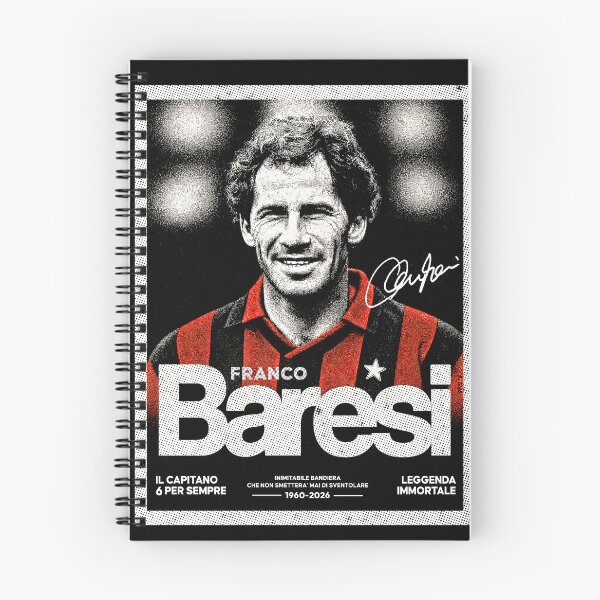 Aperçu de l'œuvre Franco Baresi 6 - Légende de l'AC Milan créée et vendue par RB1899.