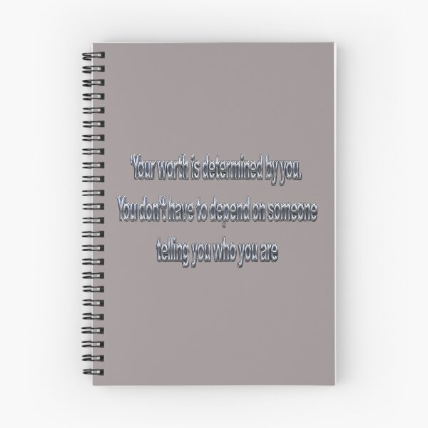 Item preview, Your Worth Is Determined by You – Self-Worth & Independence Quote designed and sold by ManggaeJM.
