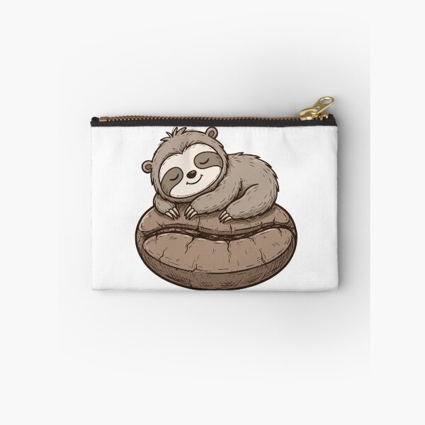 Item preview, Cute Sloth Sleeping On Coffee Bean designed and sold by ThePrintArt.