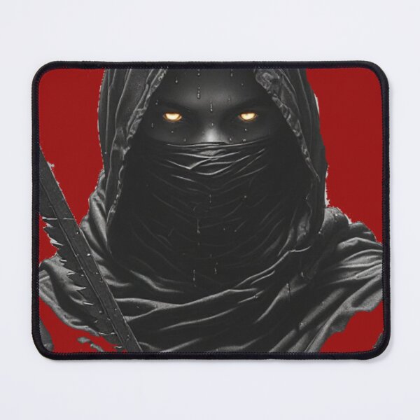 Item preview, Hooded Assassin With Glowing Orange Eyes designed and sold by YAM716.