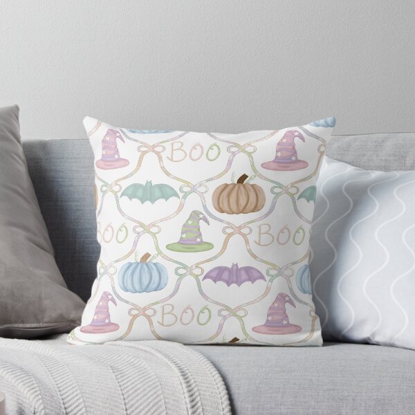 Item preview, Pastel Halloween Collection- Pumpkins, Witches Hats and Bats designed and sold by Purposely Designed.