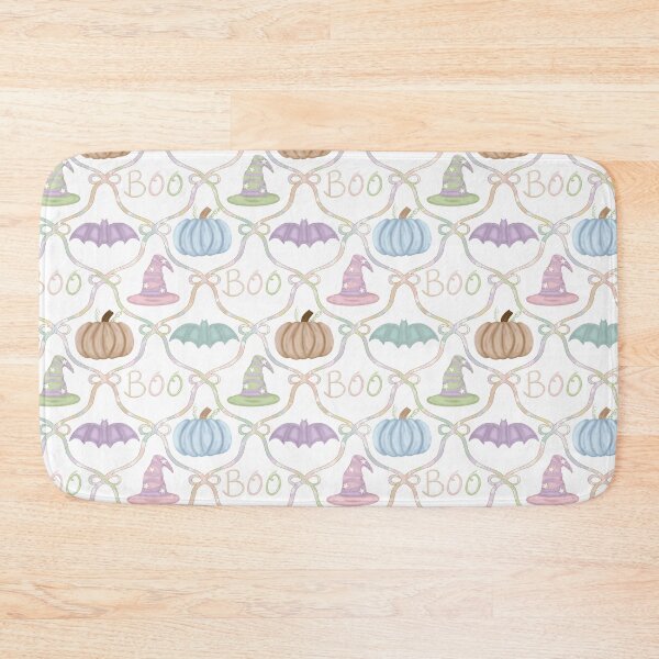 Item preview, Pastel Halloween Collection- Pumpkins, Witches Hats and Bats designed and sold by Purposely Designed.