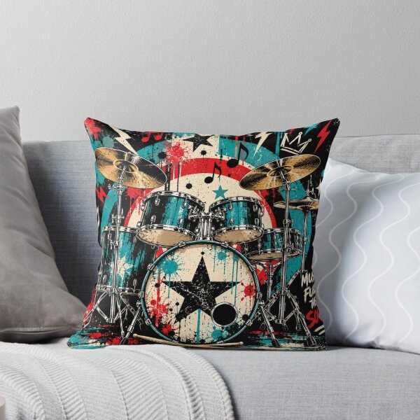 Item preview, Retro Drummer designed and sold by FloramoonArt.