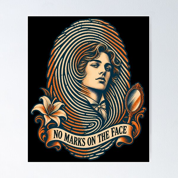 Item preview, Dorian Gray: No Marks on the Face designed and sold by Fenay Designs.