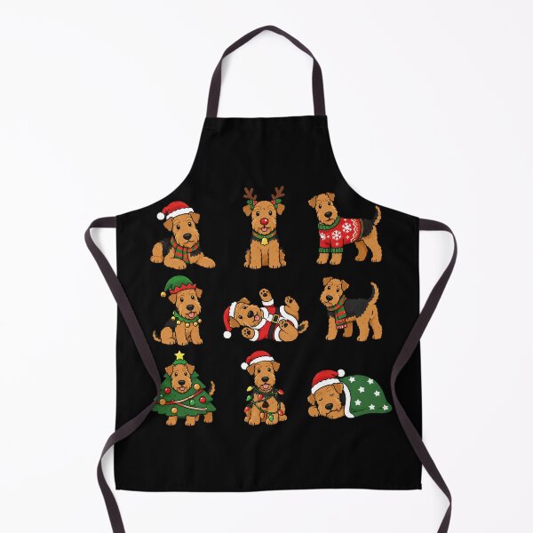 Item preview, Funny Airedale Terrier Dog Christmas Holiday Xmas Mom Dad designed and sold by rafaeltto.