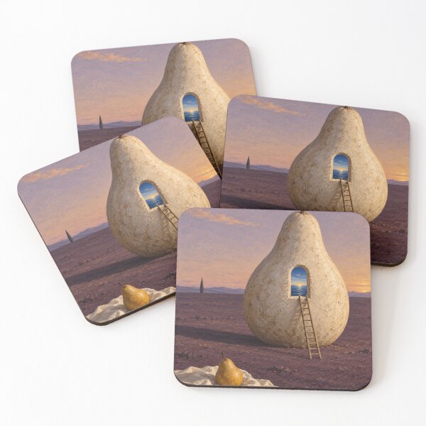 Item preview, The Sea Within — Surreal Pear Landscape designed and sold by PopChaosStudio.