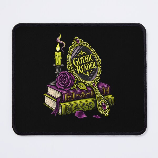 Item preview, Dorian Gray Gothic Reader Mirror and Books designed and sold by Fenay Designs.