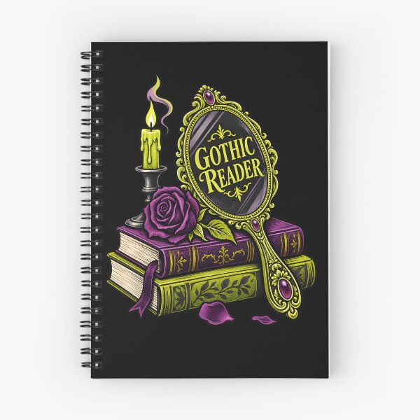 Item preview, Dorian Gray Gothic Reader Mirror and Books designed and sold by Fenay Designs.