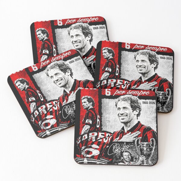 Item preview, Franco Baresi - AC Milan | Capitano 6 Per Sempre designed and sold by RB1899.