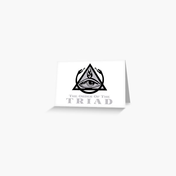 Order of the Triad Greeting Card