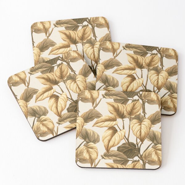 Item preview, Lush Pothos Print - Flower Floral Pattern - Valentine Gifts For wife designed and sold by RoyalStarsPatts.