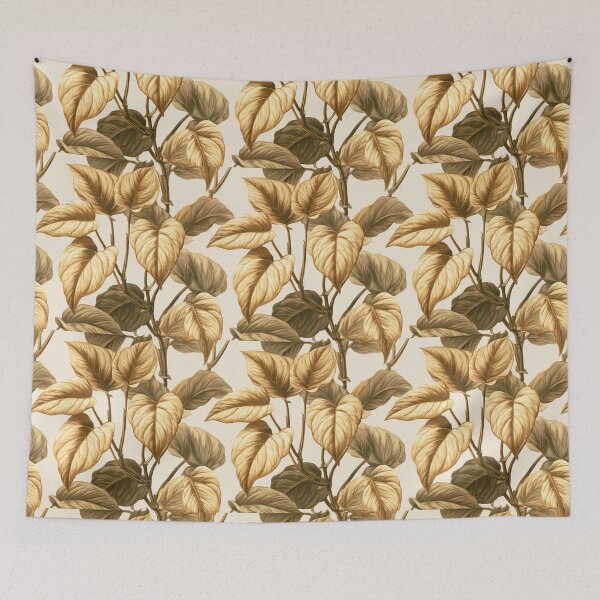 Item preview, Lush Pothos Print - Flower Floral Pattern - Valentine Gifts For wife designed and sold by RoyalStarsPatts.