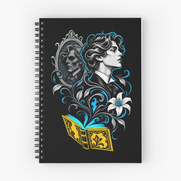 Item preview, Dorian Gray Rising from a Gilded Book designed and sold by Fenay Designs.