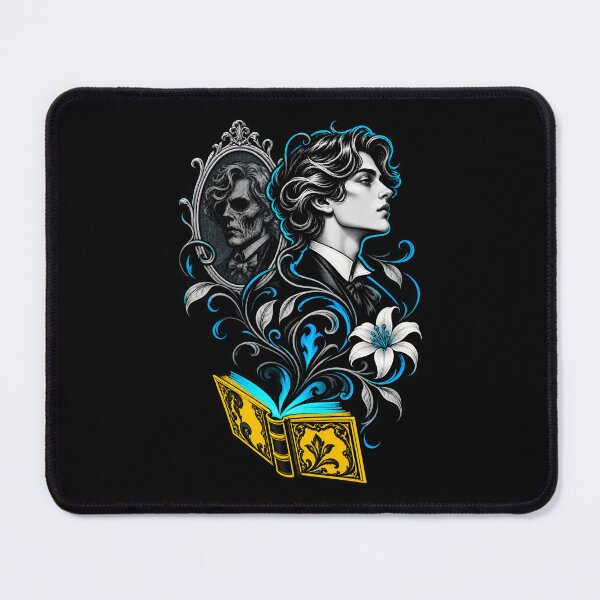 Item preview, Dorian Gray Rising from a Gilded Book designed and sold by Fenay Designs.