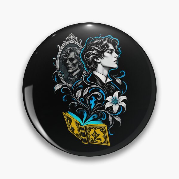 Item preview, Dorian Gray Rising from a Gilded Book designed and sold by Fenay Designs.