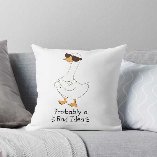Item preview, Probably a Bad Idea Cool Duck Design designed and sold by FlareCraftStudio.