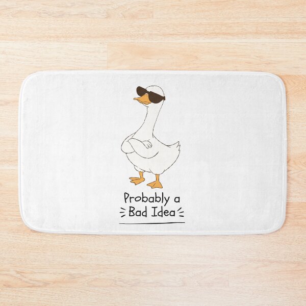 Item preview, Probably a Bad Idea Cool Duck Design designed and sold by FlareCraftStudio.