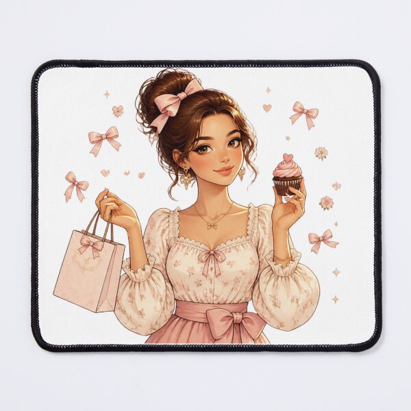 Item preview, I Need a Little Treat Feminine Cozy Illustration designed and sold by SoftLifeClub.