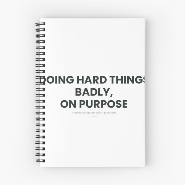 Item preview, Doing Hard Things Badly designed and sold by Certainty Not Included.