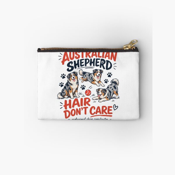 Item preview, Australian Shepherd Hair Don't Care Funny Aussie Lover designed and sold by andre-hollow.
