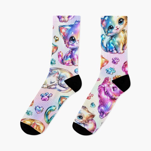 Item preview, Iridescent Metallic Kittens designed and sold by Axokris.