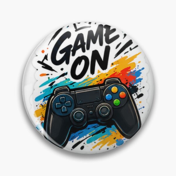 Item preview, Game On Gaming Controller – Gamer Motivation Sticker designed and sold by rakesh design studio .