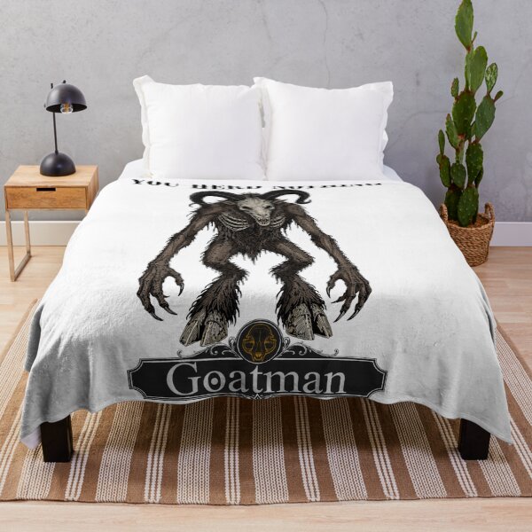 Item preview, Goatman beware the backroads designed and sold by Hexcellent Designs.