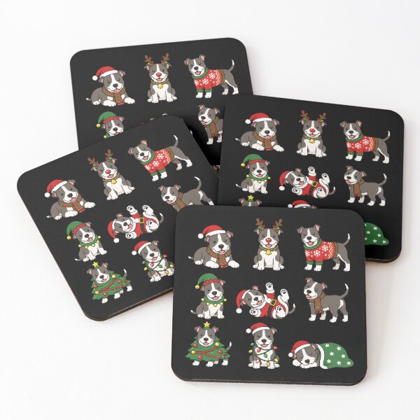 Item preview, Funny American Staffordshire Terrier Dog Christmas Holiday Xmas Mom Dad designed and sold by rafaeltto.