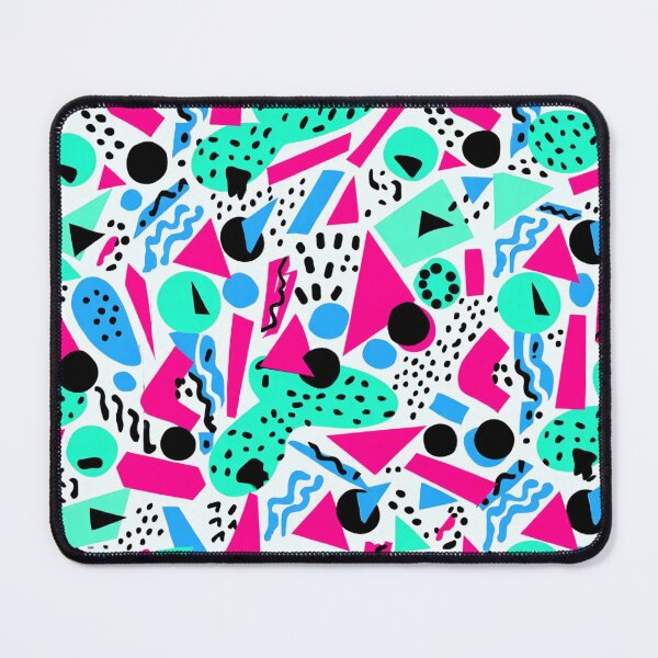 Item preview, Neon Abstract Geometric Doodle Pattern designed and sold by Explicitly-Random.