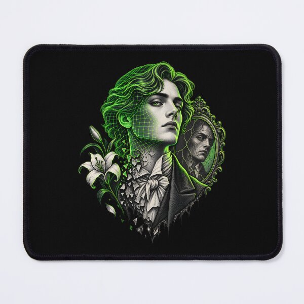 Item preview, Dorian Gray Neon Glitch and Decaying Reflection designed and sold by Fenay Designs.
