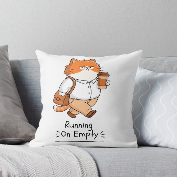 Item preview, Running On Empty Tired Cat Design designed and sold by FlareCraftStudio.