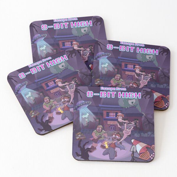 Item preview, Escape from 8-Bit High designed and sold by Elfluffogatto.