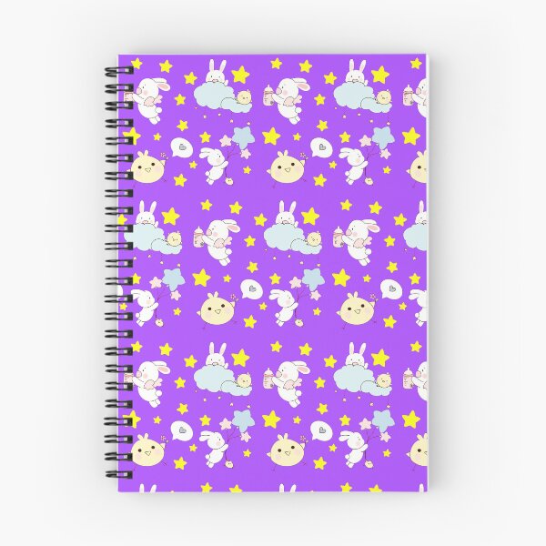 Item preview, Cute Bunny and Baby Chick Kawaii Seamless Pattern designed and sold by Madhav Creations Studio.