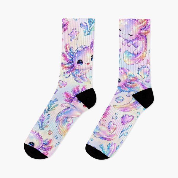 Item preview, Iridescent Metallic Axolotls designed and sold by Axokris.