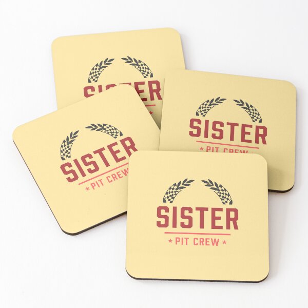 Item preview, Sister Pit Crew Race Car Birthday Family Matching  designed and sold by Designart68.