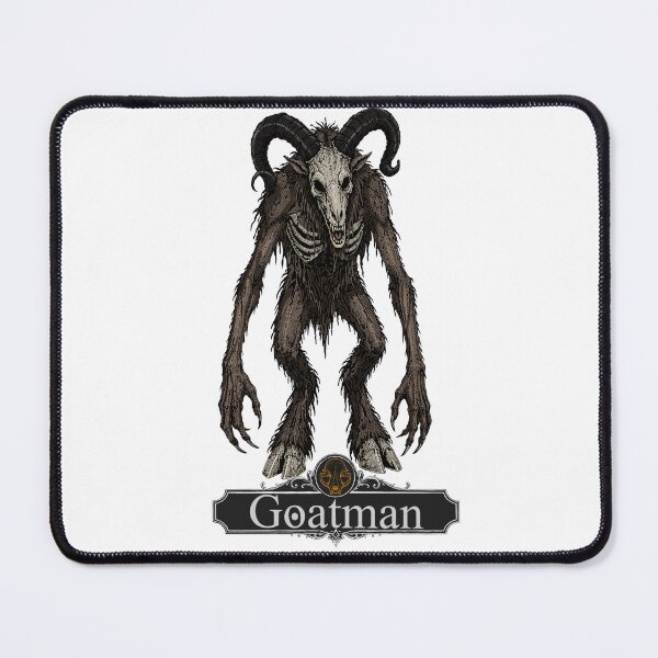 Item preview, Goatman beware the backroads (Wordless) designed and sold by Hexcellent Designs.