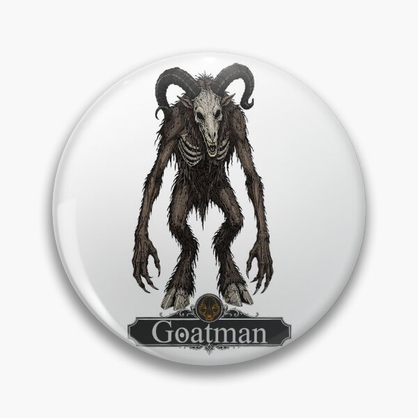 Item preview, Goatman beware the backroads (Wordless) designed and sold by Hexcellent Designs.