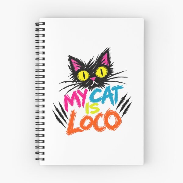 Item preview, My Cat Is Loco – Crazy Colorful Graffiti Cat designed and sold by UrbanStatic.